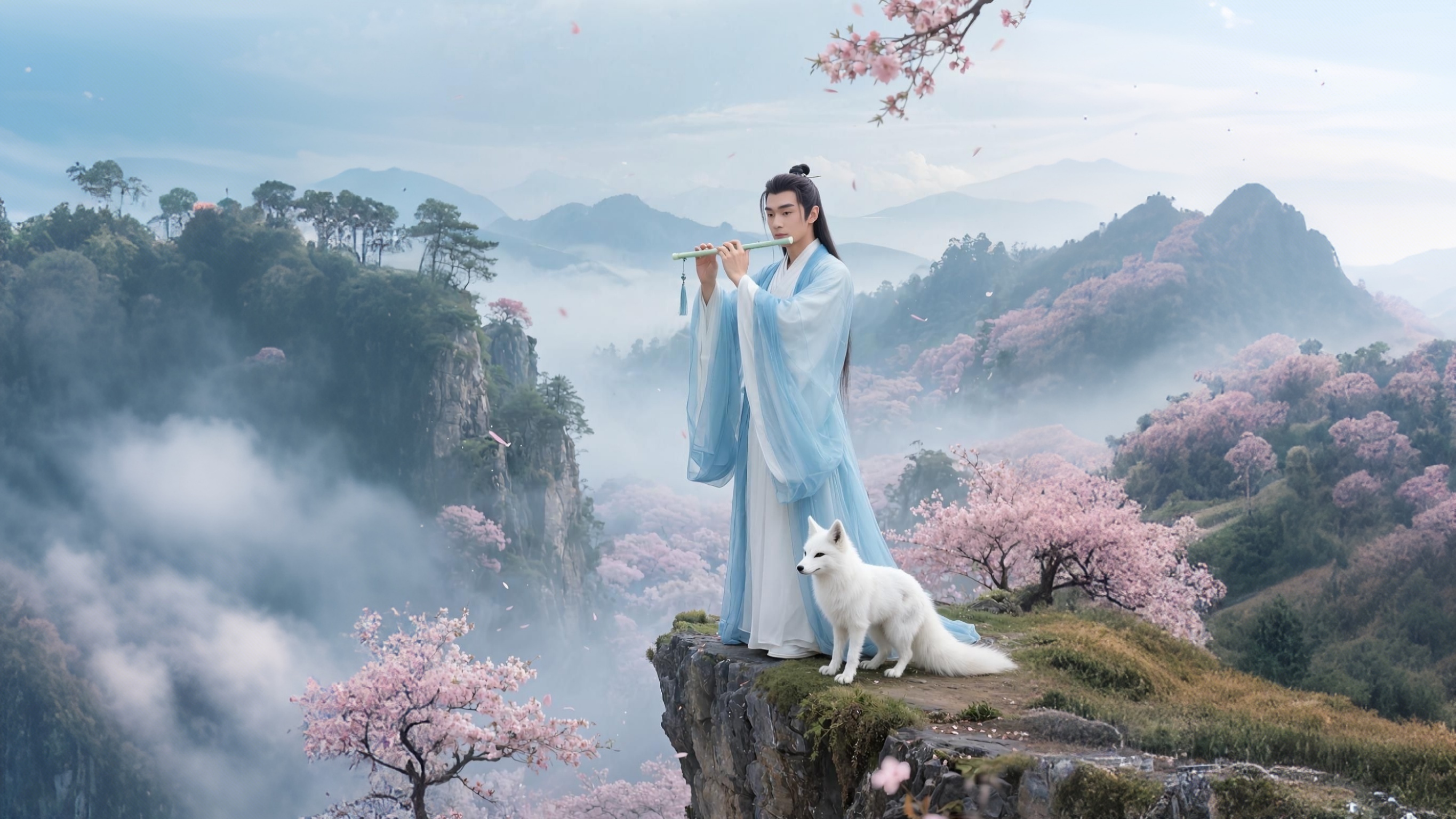 终是庄周梦了蝶，你是恩赐也是劫。